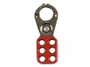 Abus 801 Lock Out Hasp 1in Red with Clamp