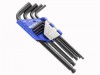 Britool Hex Key Set 9 Piece Long Ball End Imperial (3/32-3/8in)