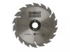 DeWalt Circular Saw Blade Series 30 160 x 20 X 18 Tooth
