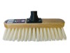 Faithfull Broom Head Soft Cream PVC Bristle 300mm (12in) Threaded Socket