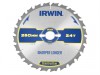 IRWIN Construction Table & Mitre Circular Saw Blade 250 x 30mm x 24T ATB