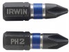 IRWIN Impact Screwdriver Bits Phillips PH2 25mm Pack of 10