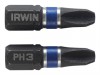 IRWIN Impact Screwdriver Bits Phillips PH3 25mm Pack of 2