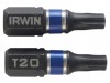 IRWIN Impact Screwdriver Bits TORX TX20 25mm Pack of 2