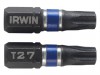 IRWIN Impact Screwdriver Bits TORX TX27 25mm Pack of 2