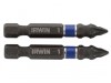 IRWIN Impact Screwdriver Bits Pozi PZ1 50mm Pack of 2