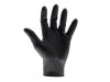 Scan Black Heavy-Duty Nitrile Disposable Gloves Medium (Box of 100)