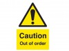 Scan Caution Out of Order PVC A5 Sign