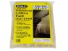 Stanley Cotton Twill Dust Sheet 3.6m x 2.7m 4-29-689