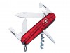Victorinox Spartan Swiss Army Knife Translucent Red Blister Pack