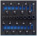 1/2\" Sq. Dr. Impact TX-STAR® and Hex Socket Set in 1/2 Drawer EVA Insert Tray (28 Piece)