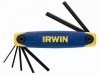 Irwin Folding Hex Key Set 7pc 2.0 - 8.0mm