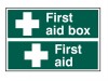 Scan First Aid Box / First Aid - PVC (300 x 200mm)