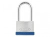 ABUS Mechanical 40mm Silver Rock 5 Padlock Long Shackle 40mm