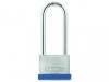 ABUS Mechanical 40mm Silver Rock 5 Padlock Long Shackle 63mm