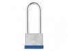 ABUS Mechanical 50mm Silver Rock 5 Padlock Long Shackle 80mm