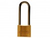 Abus 55/40 Brass Padlock Long Shackle Carded