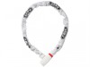 ABUS Mechanical 585/75 uGrip Soft Grip Cloth Cover Chain White 75cm x 5mm