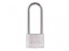 ABUS Mechanical 64TI/50mm TITALIUM Padlock 80mm Long Shackle Carded