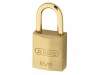 Abus 65MB/15 Brass Padlock & Shackle Keyed Alike