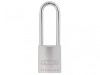 ABUS Mechanical 86TI/45mm TITALIUM Padlock Without Cylinder 80mm Long Shackle