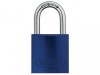 ABUS Mechanical 72/40mm Aluminium Padlock Blue Keyed Alike TT60121