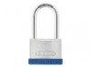 ABUS Mechanical 40mm Silver Rock 5 Padlock Long Shackle 40mm Keyed Alike