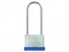 ABUS Mechanical 40mm Silver Rock 5 Padlock Long Shackle 63mm Keyed Alike
