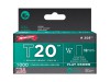 Arrow T20 Staples Box 5000 1/2in