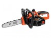 BLACK + DECKER GKC1825L20 Cordless Chainsaw 25cm Bar 18V 1 x 2.0Ah Li-ion