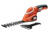 Black & Decker GSL 700 Cordless Shear Shrubber Kit 7 Volt Li-ion