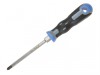 Bahco Tekno+ Pozidriv Screwdriver 2.pt x 125mm Hex Shank