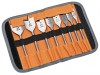 Bahco 9529 S8 Flat Bit Set of 8 In Roll Case