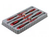 Bahco BE-9871SL ERGO Slim VDE Insulated Screwdriver Set, 5 Piece