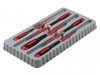 Bahco BE-9872SL ERGO Slim VDE Insulated Screwdriver Set, 5 Piece