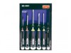 Bahco BE-9881 Ergo Screwdriver Set 6 Piece Slot / Phillips