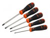 Bahco BAHCOFIT Screwdriver Set 5 Piece SL/PZ