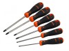 Bahco BAHCOFIT Screwdriver Set 6 Piece SL/PH/PZ