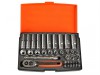 Bahco SL25L Socket Set of 37 Metric 1/4in Deep Drive