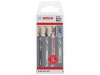 Bosch Powertool Accessories Wood and Metal Jigsaw Blade Set, 15 Piece