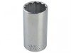 Expert Bi-Hexagon Deep Socket 1/2in Drive 15mm