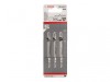 Bosch T 101 AOF Jigsaw Blades 1 x Pack of 3 Laminate