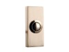 Byron 2204BN Wired Doorbell Additional Chime Bell Push Brushed Nickel
