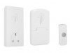 Byron DB313 Wireless Doorbell Kit with Portable & Plug Through Chimes 30m