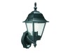 Byron ES94 4-Panel Coach Lantern With PIR Black