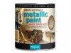 Polyvine Exterior & Interior Metallic Paint Silver 500ml