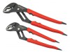 Crescent Super Grip Tongue & Groove Plier Set  2 Piece (254mm & 305mm)