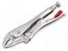 Crescent Curved Jaw Locking Pliers with Wire Cutter 178mm (7in)