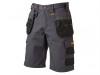 DEWALT Cheverley Lightweight Grey Polycotton Shorts Waist 30in