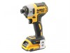 DEWALT DCF888D2B XR Brushless Tool Connect Impact Driver 18V 2 x 2.0Ah Li-ion
